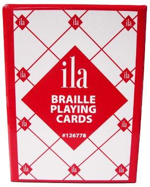 Jumbo Playing Cards With Braille (Model 126778)
