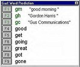 Gus! Word Prediction