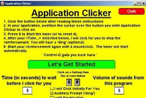 Application Clicker (Models Sm-32, Sm-32R, Sw-32, &amp; Sw-32R)