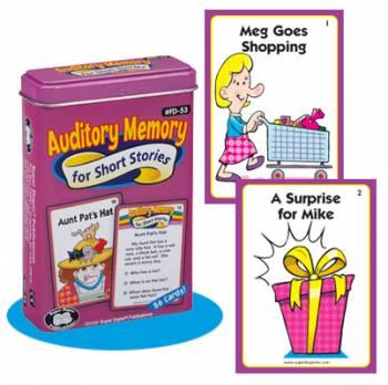 Auditory Memory Cards For Short Stories