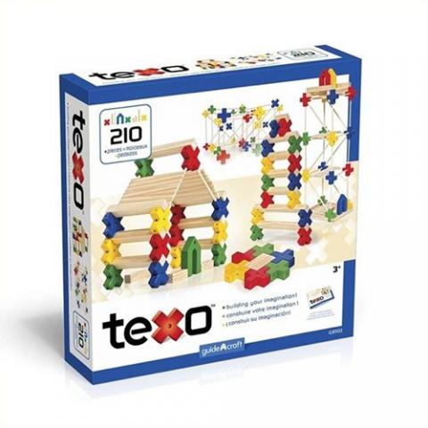 Guidecraft Texo Block Set, Ages 3+, Set of 210